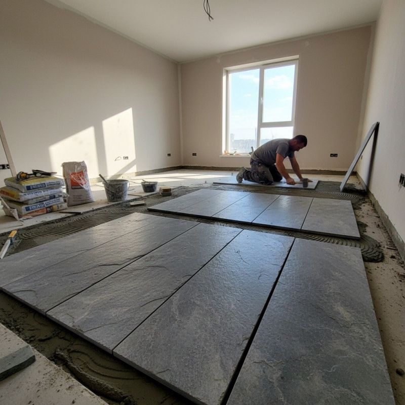 Granite Floor Installation