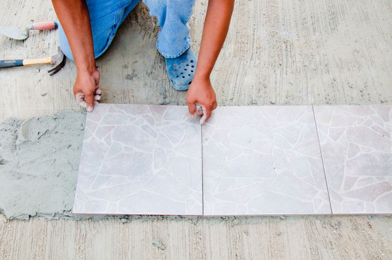 Hearth Tile Installation